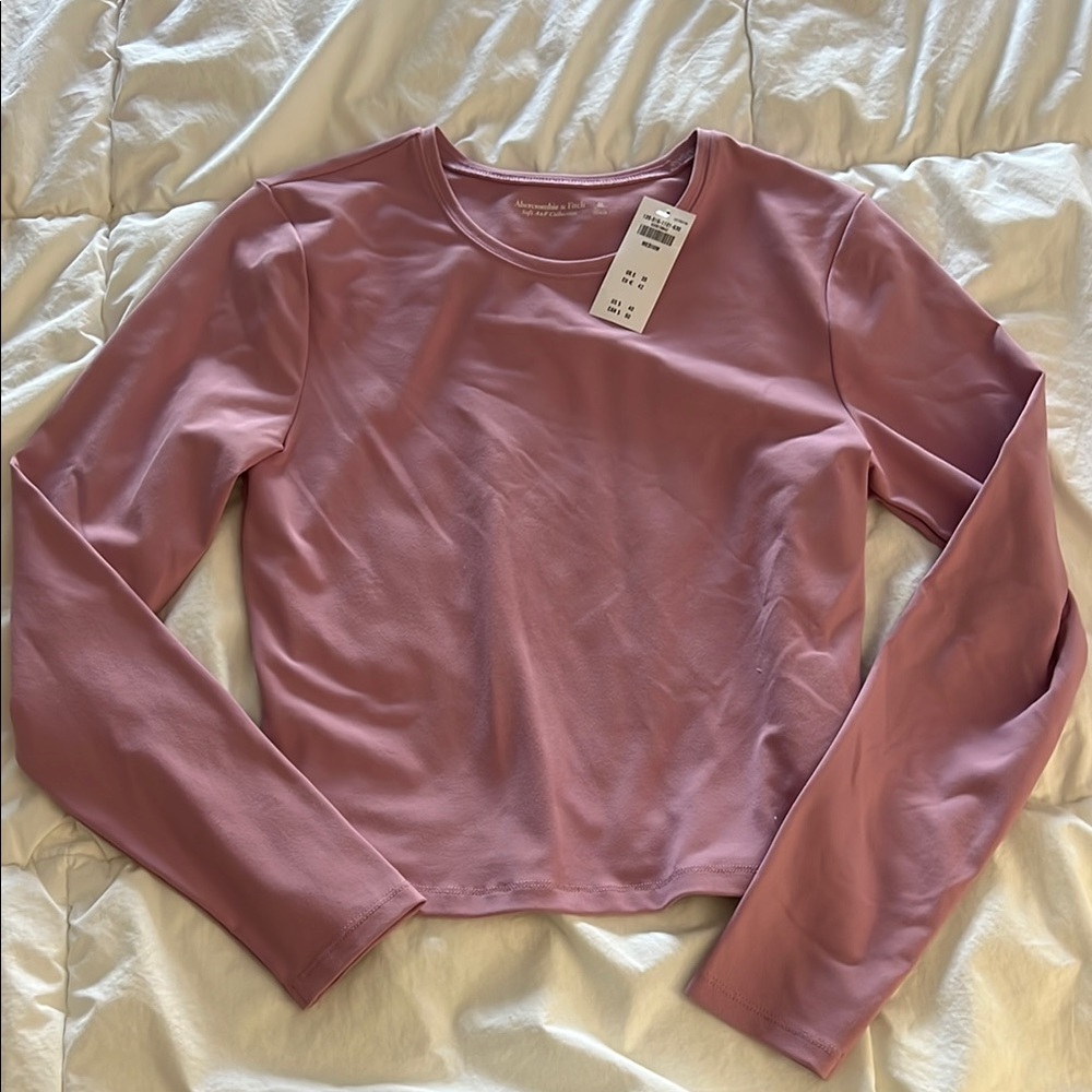 Women's Long Sleeve Pink Top